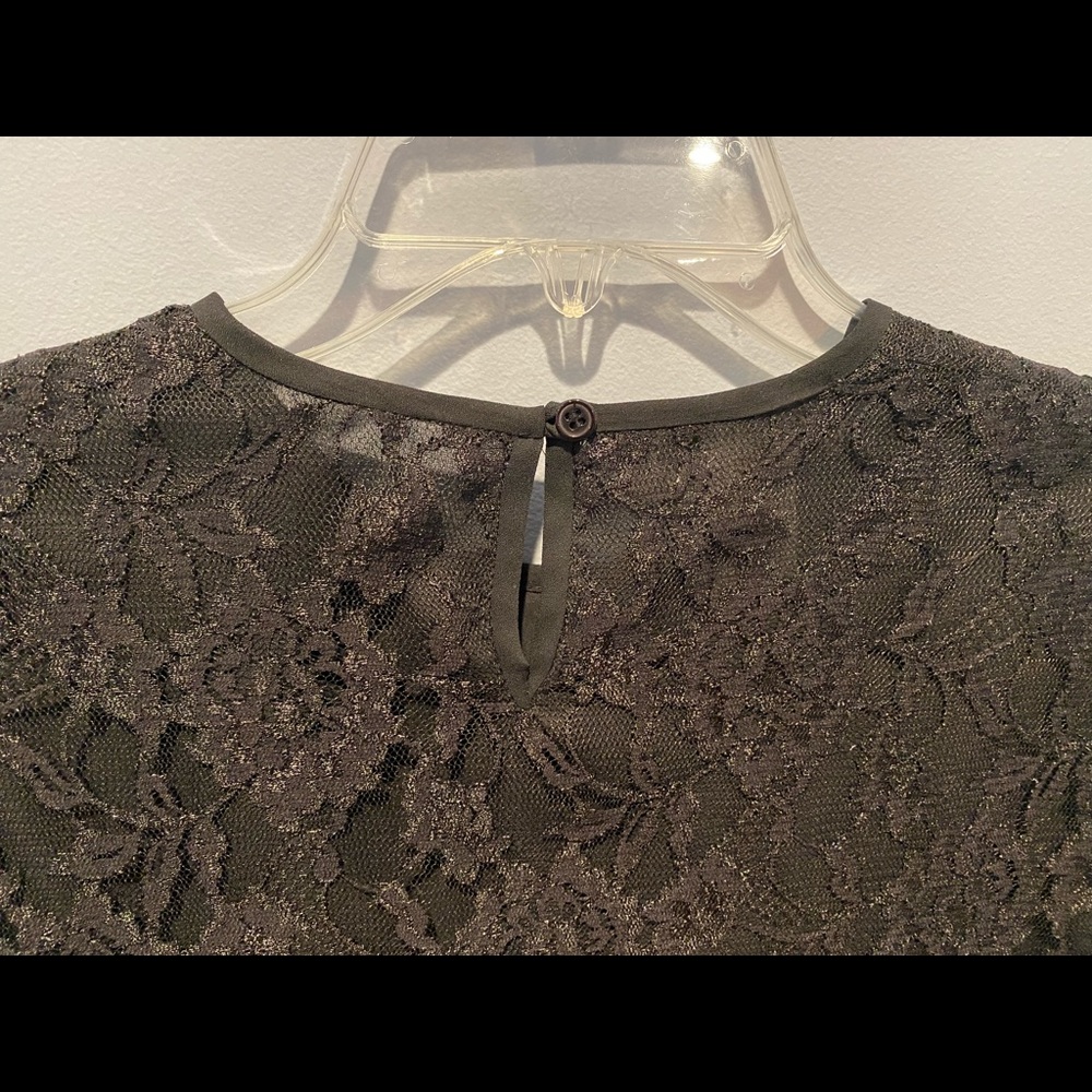 Black Lace, Lined, Sleeveless Cami, Jones New York NWTO size 8 - Picture 2 of 6